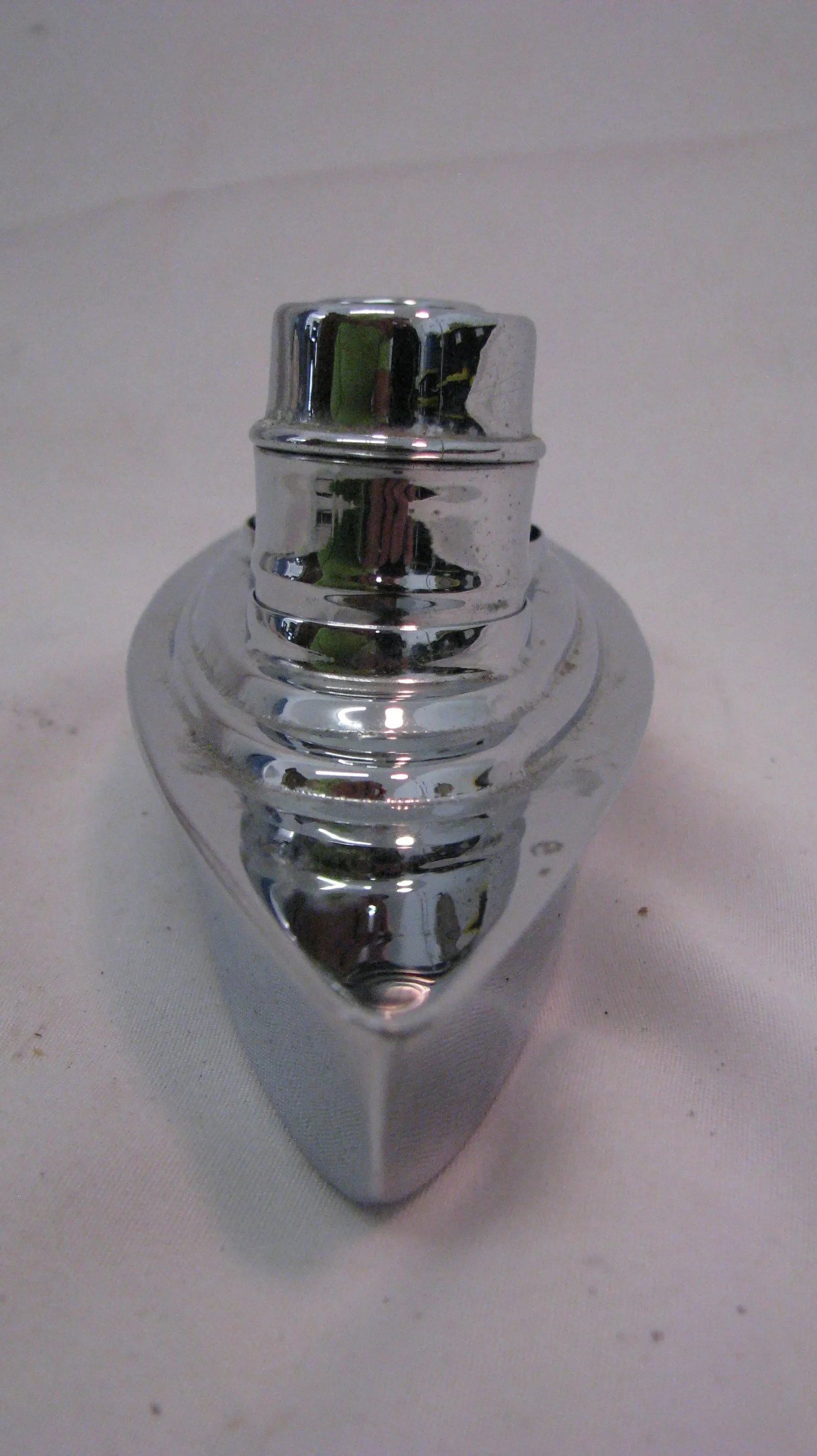 Vintage Mid Century Modern Silver Plate Ship Salt and Pepper Shakers - 6