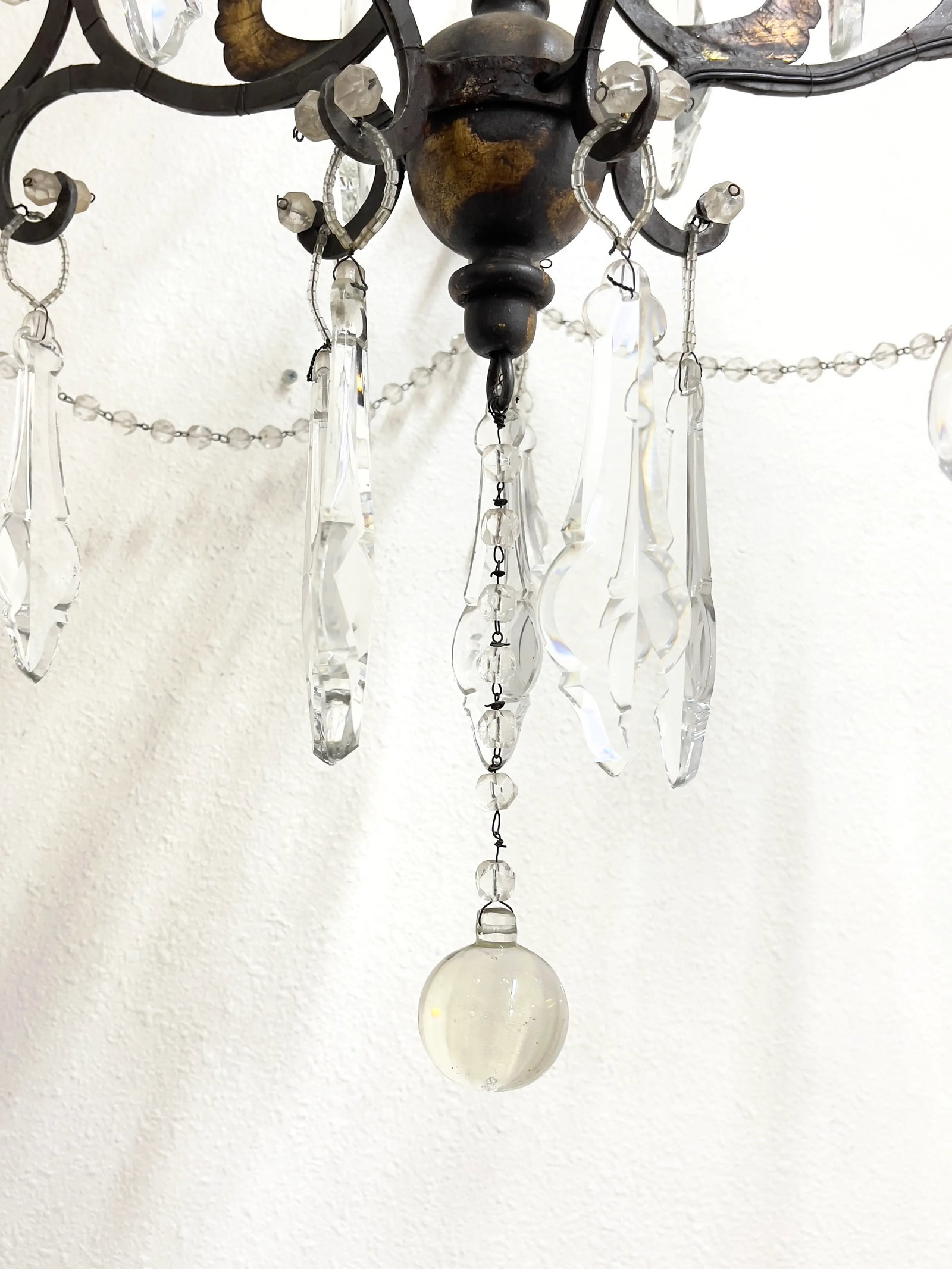 Vintage Iron Chandelier - 7
