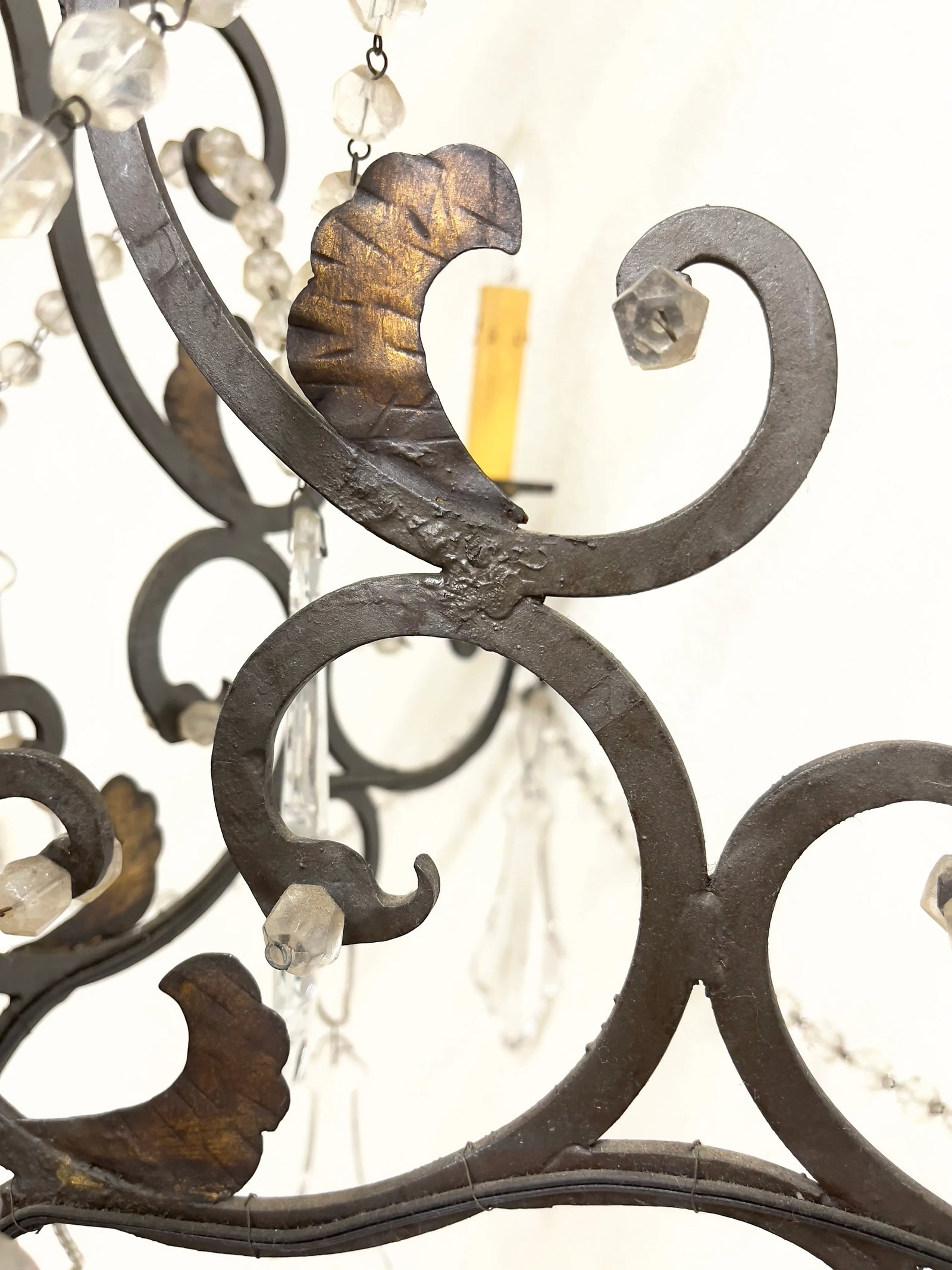 Vintage Iron Chandelier - 8