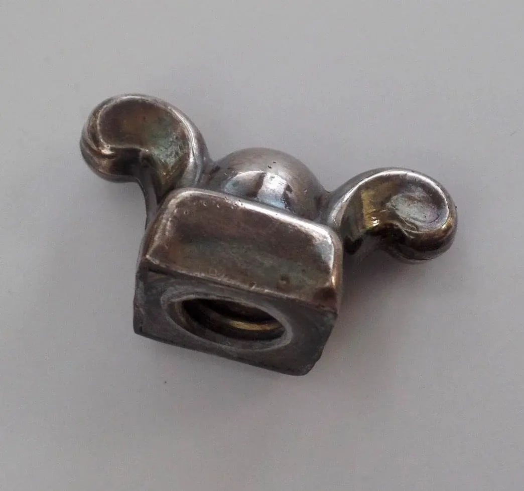 1830 English Sheffield Silver Meat Game Dome Armorial "Andros" - 6