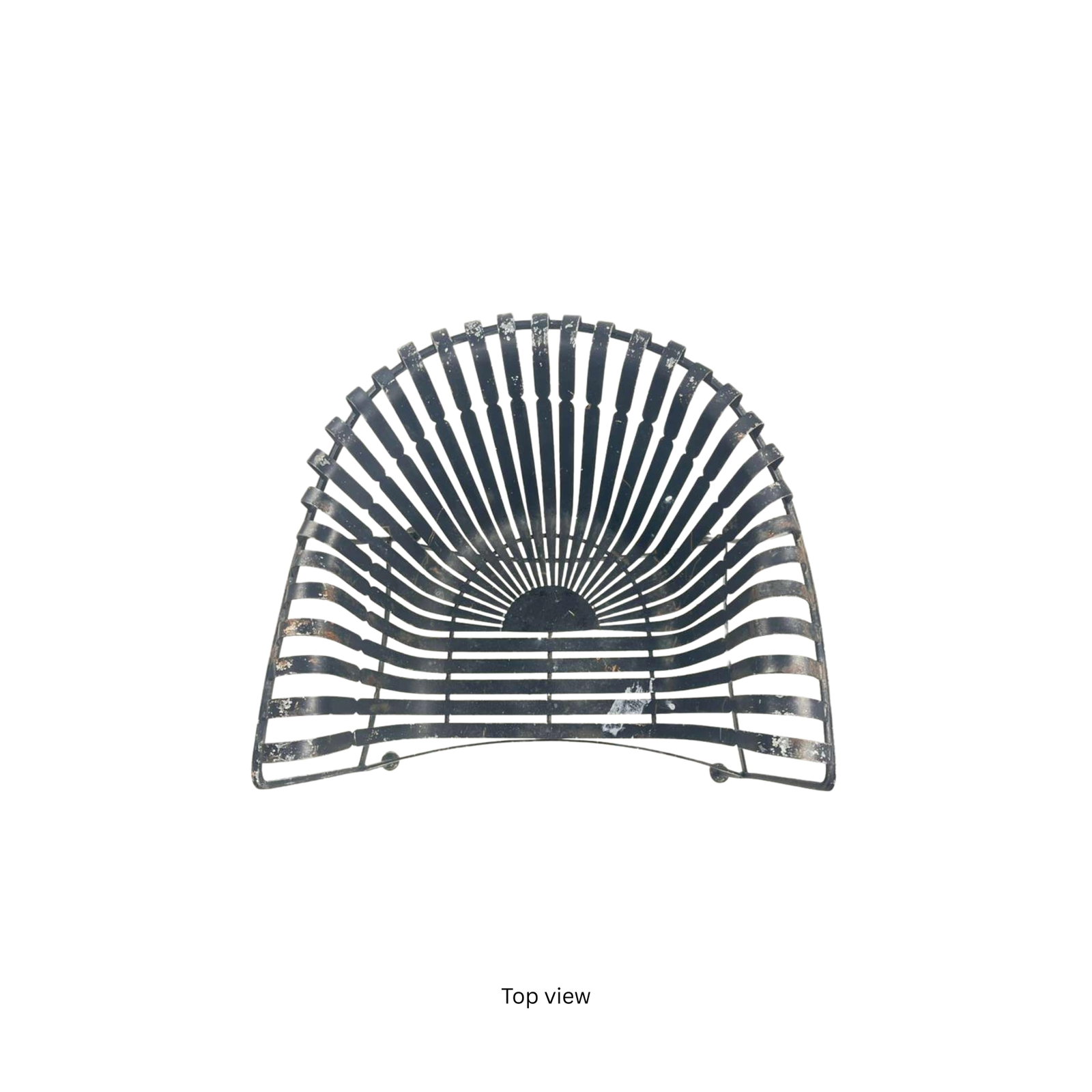 1950s Wrought Iron Patio Chair - 7