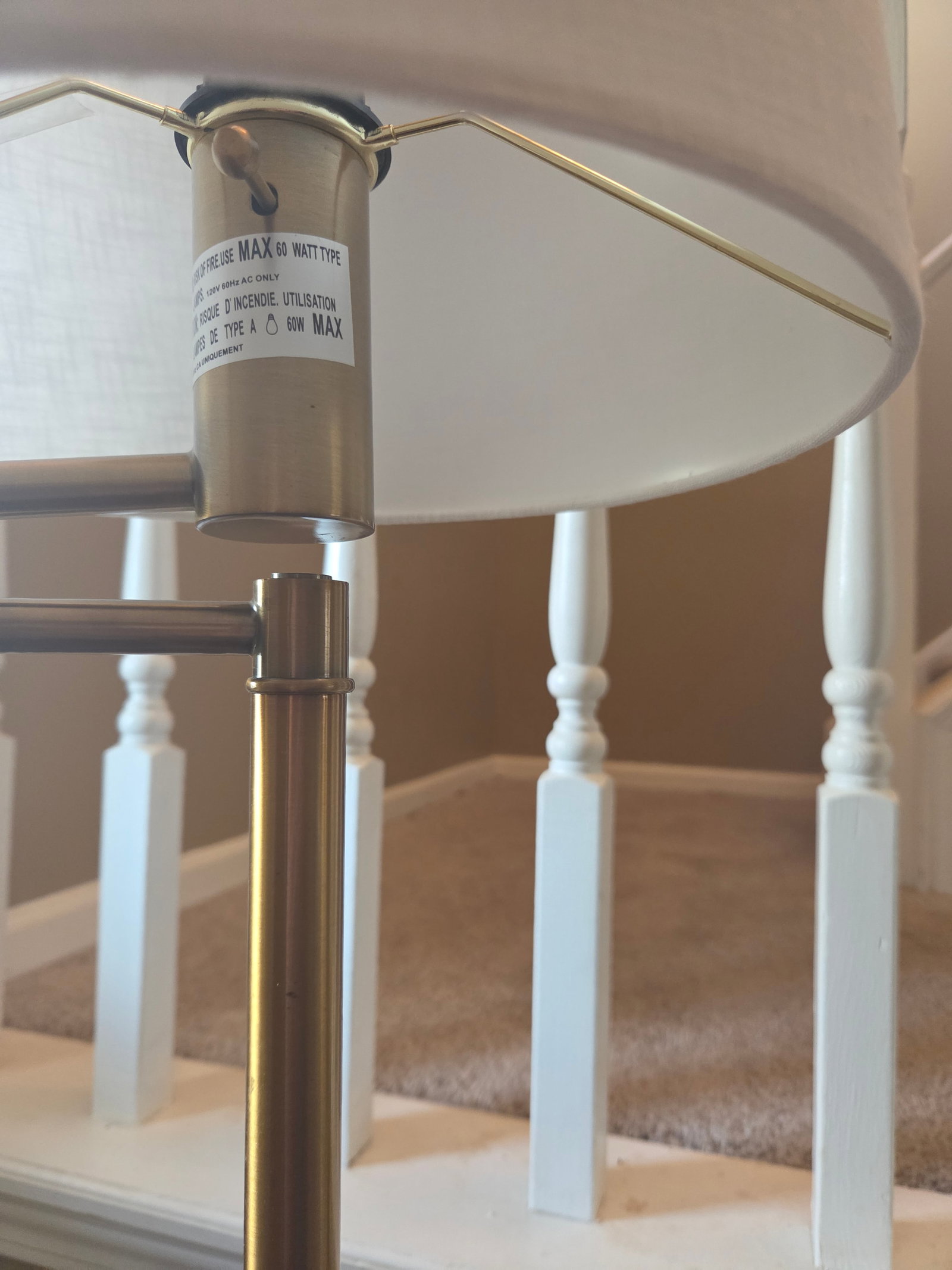 Ralph Lauren Brass Finish Articulated Swing Arm Floor Standing Lamp - 5