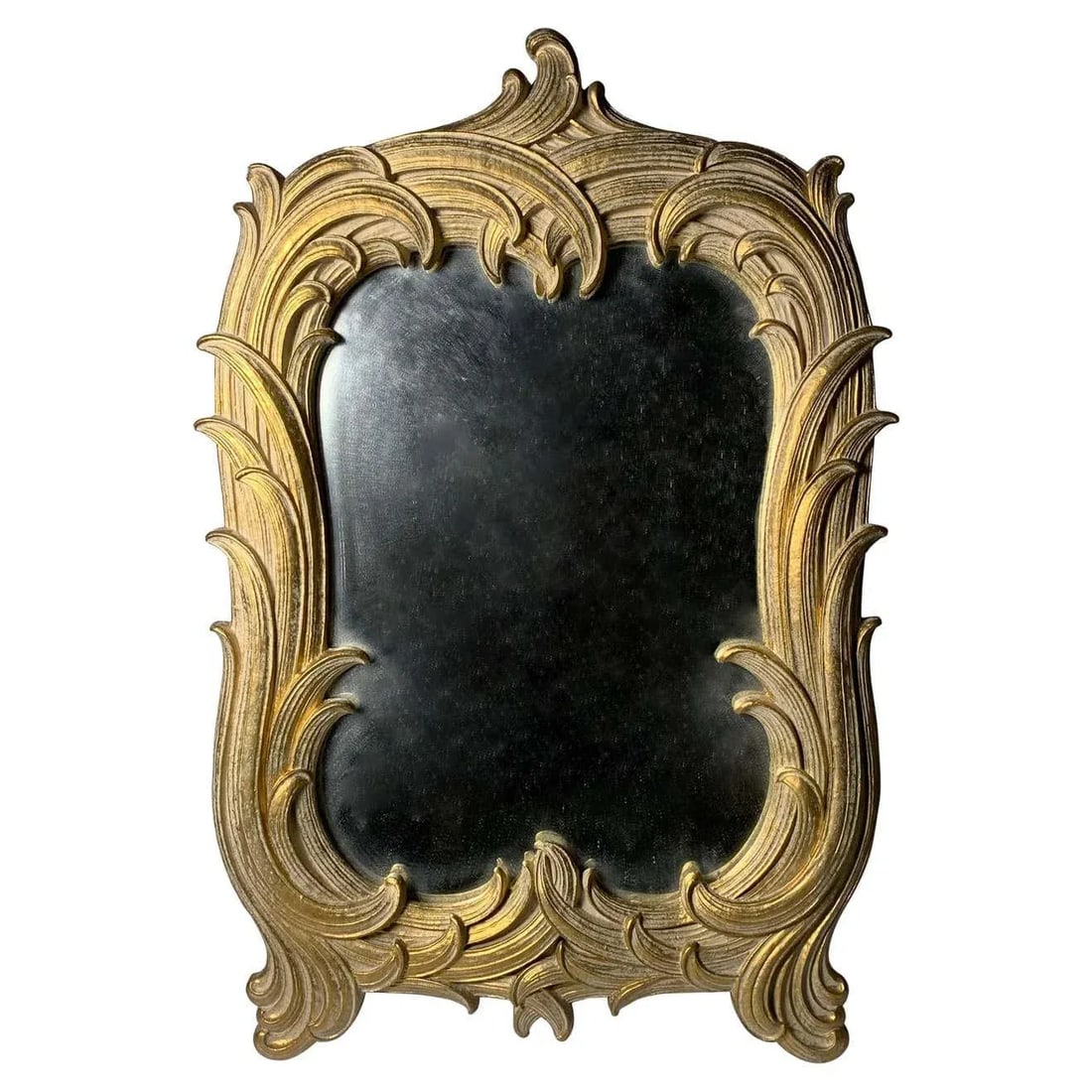 Hollywood Regency Vintage Table Top Vanity Mirror by Syroco - 6