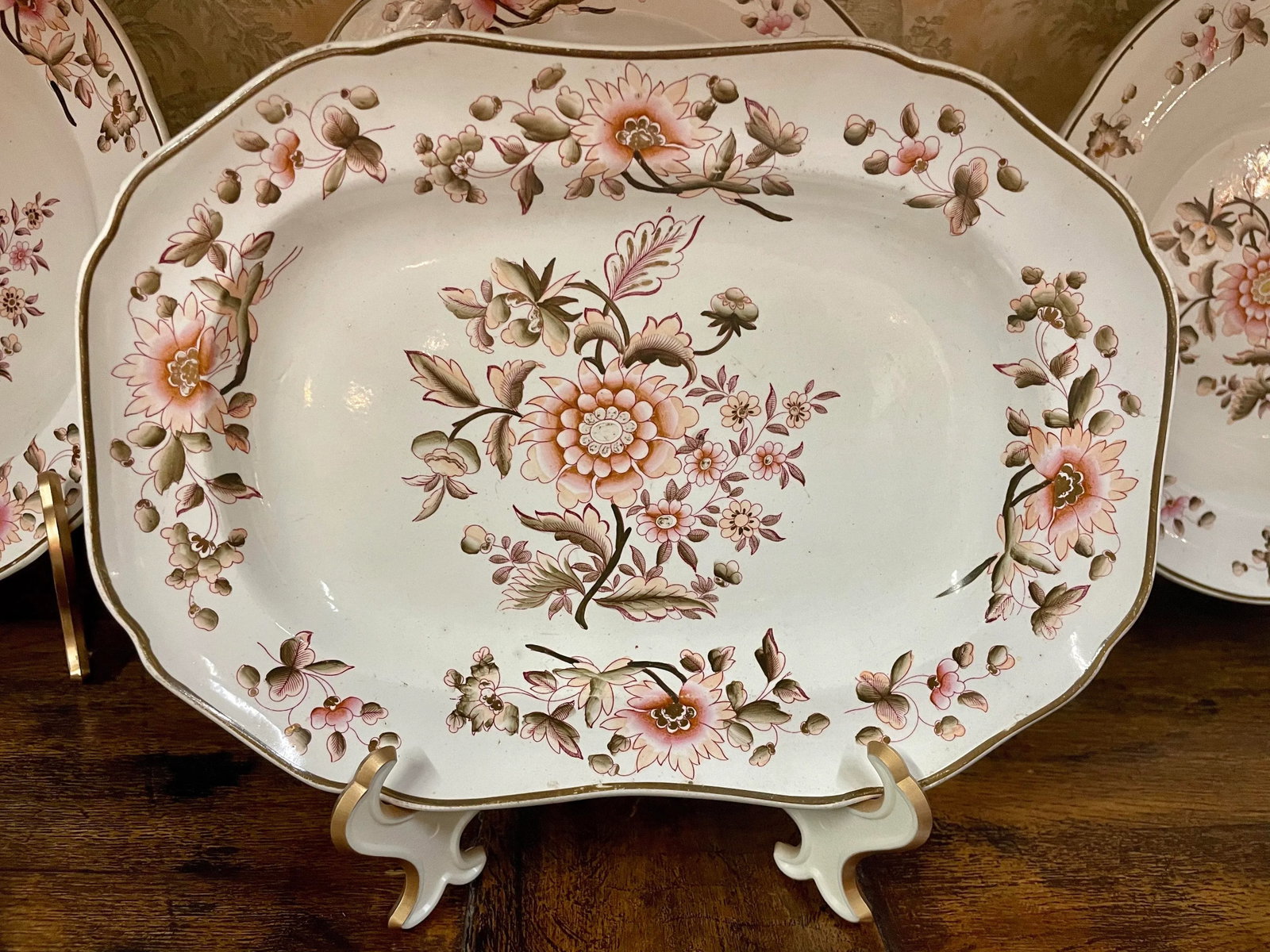 1832 Spode Pattern 5168 Dinner Service- 35Pieces - 3