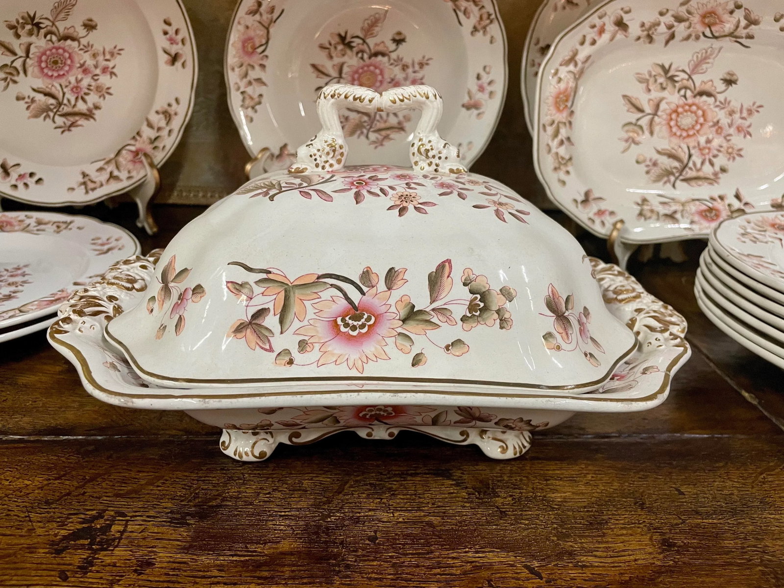 1832 Spode Pattern 5168 Dinner Service- 35Pieces - 5