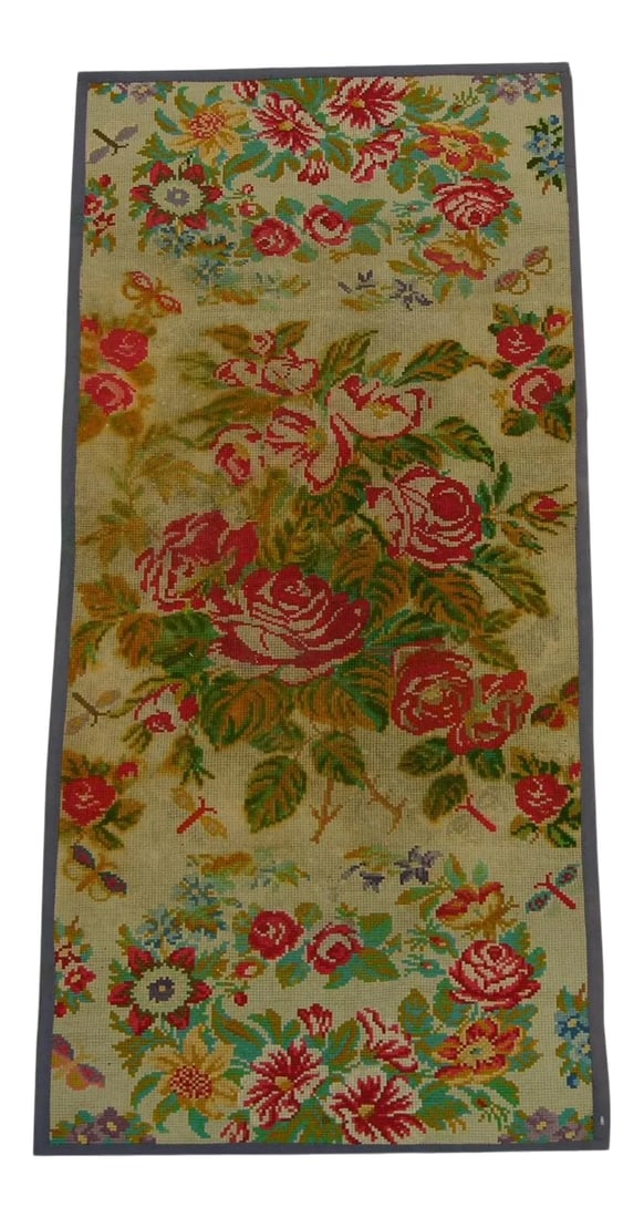 1920s Antique Needlepoint Runner (1 of 9)