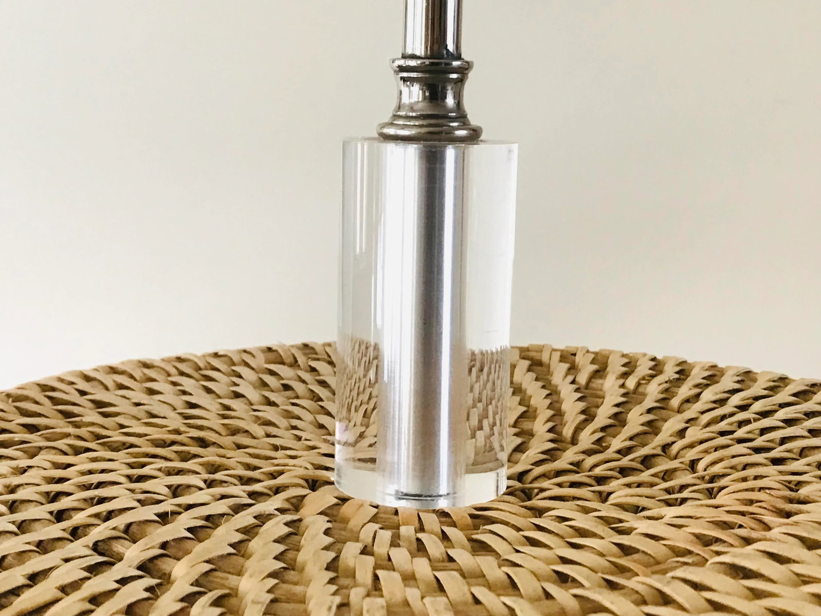 1980's Steve Chase Basket Lamp - 11