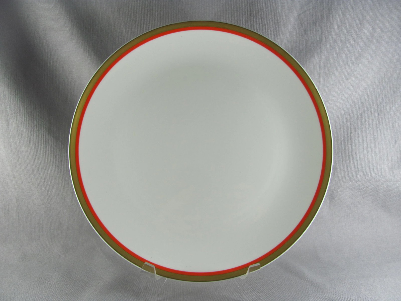 1970s Mikasa Cabernet Orange Gold Bone China Service for 4 Dinnerware - 20 Piece Set - 3