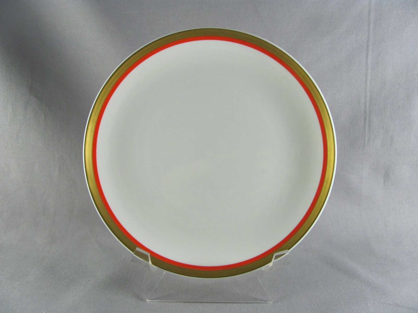 1970s Mikasa Cabernet Orange Gold Bone China Service for 4 Dinnerware - 20 Piece Set - 5