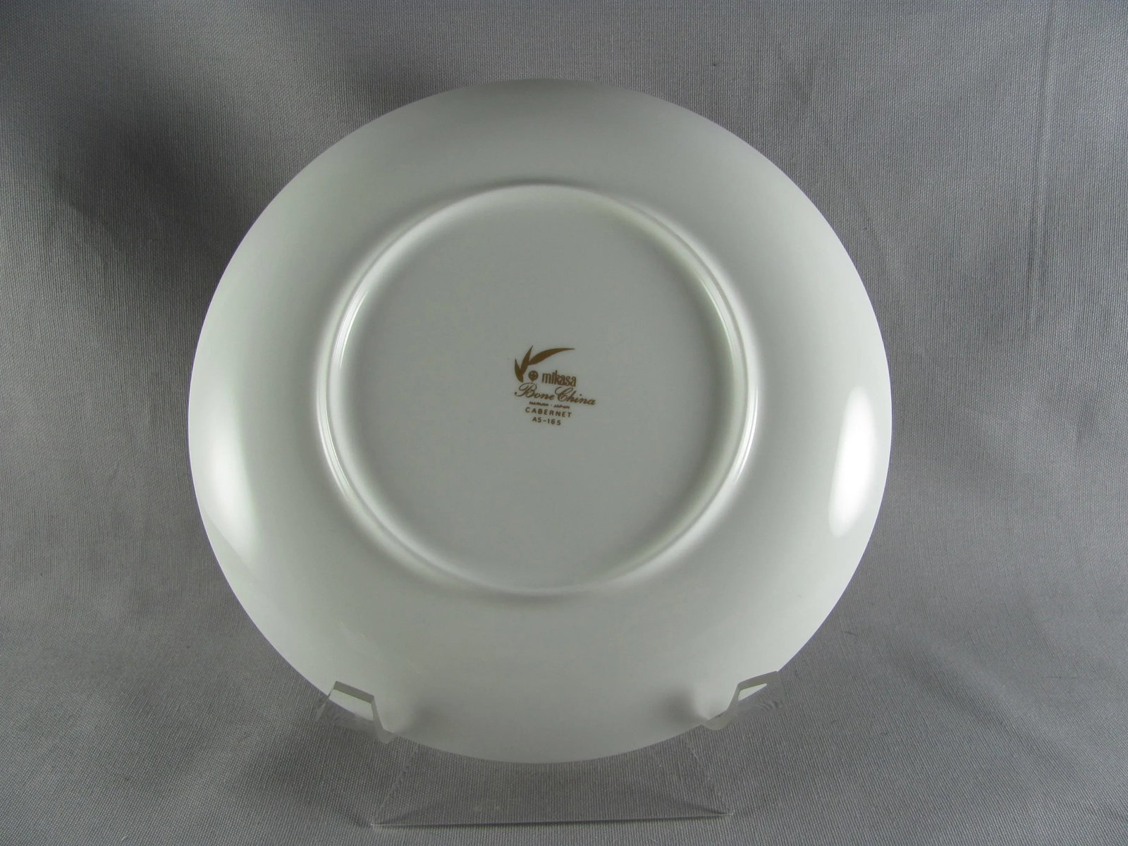 1970s Mikasa Cabernet Orange Gold Bone China Service for 4 Dinnerware - 20 Piece Set - 6