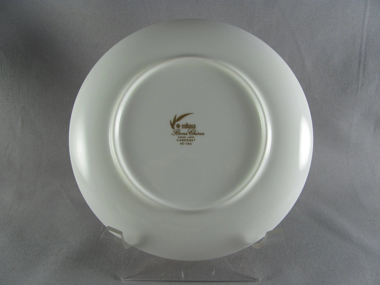 1970s Mikasa Cabernet Orange Gold Bone China Service for 4 Dinnerware - 20 Piece Set - 8