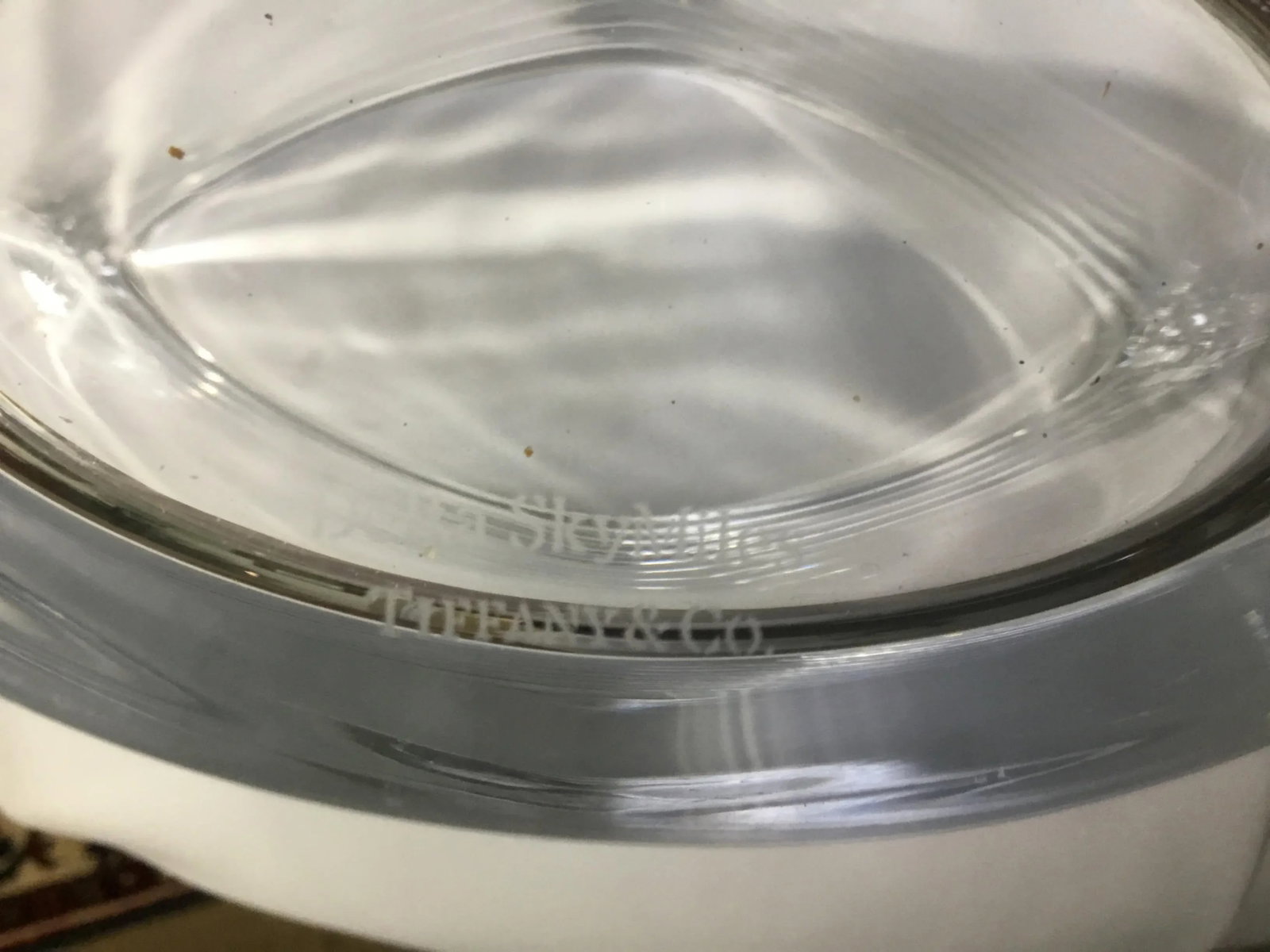 Modern Tiffany & Co. Crystal Vase - 7