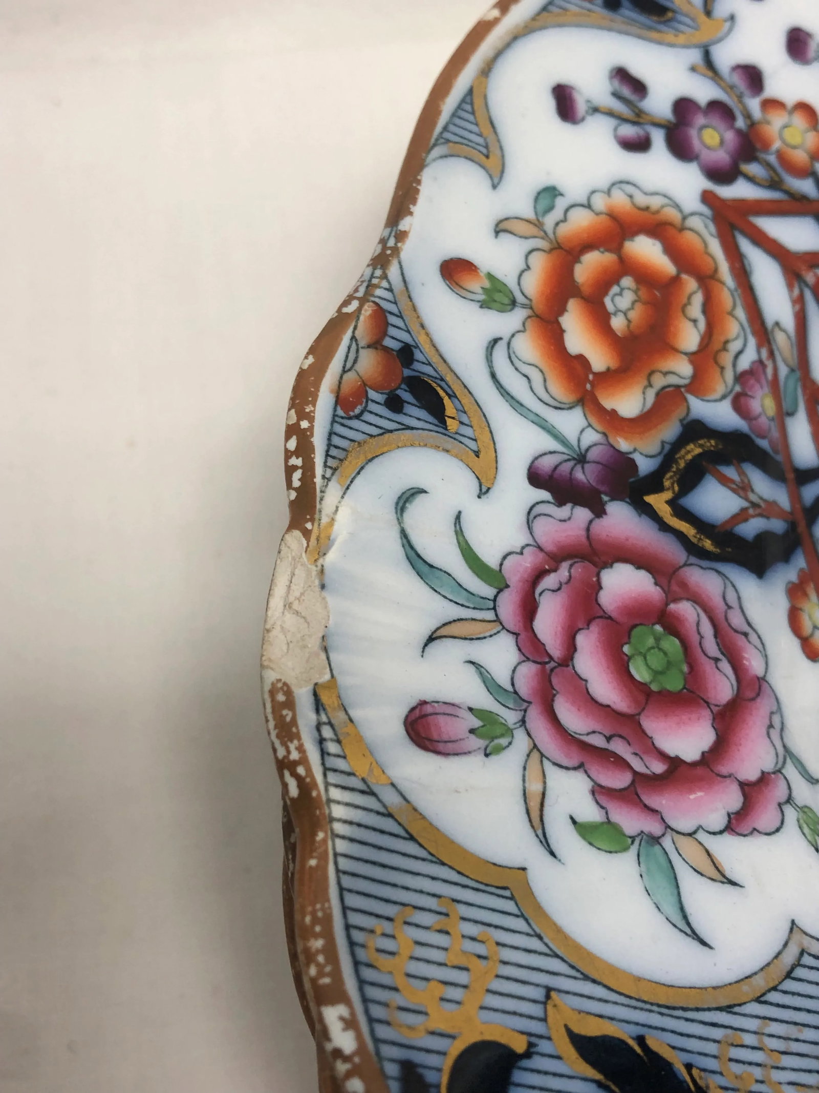 Circa 1840 Antique English Transferware Plates- Set of 8 - 8
