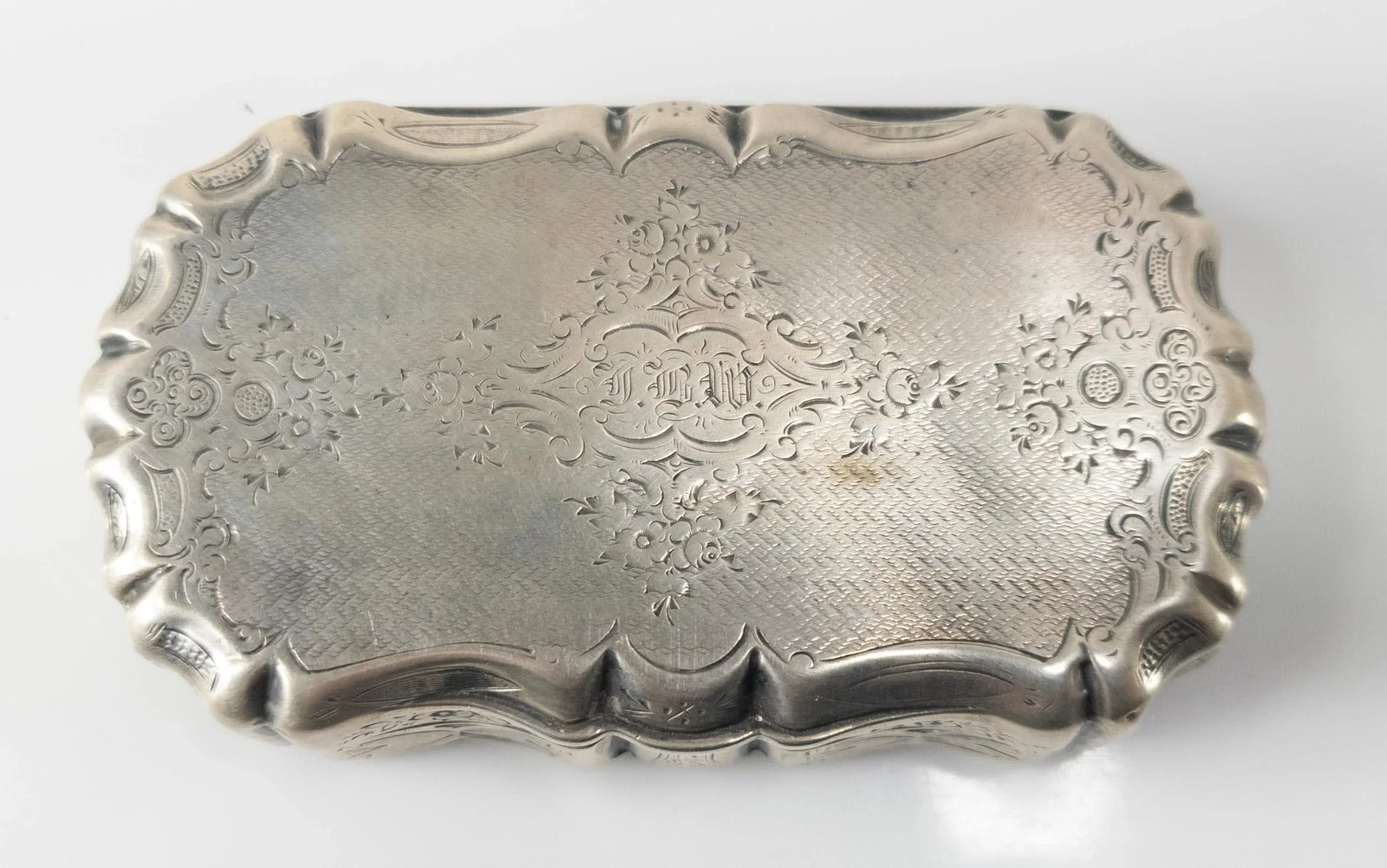 19th Century French .800 Silver Snuff Box by Guichard - 2