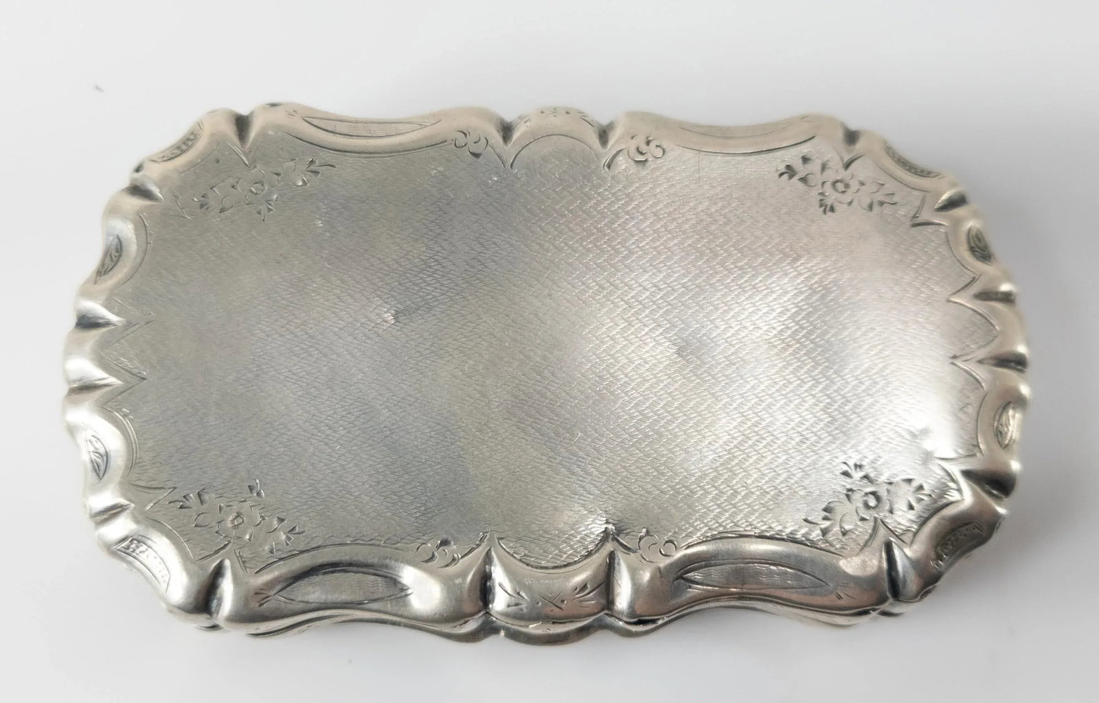 19th Century French .800 Silver Snuff Box by Guichard - 7