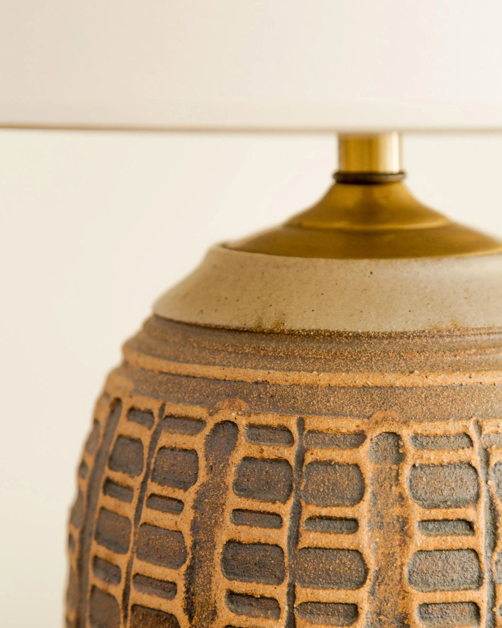 1960s Bob Kinzie | Stoneware Table Lamp - 3