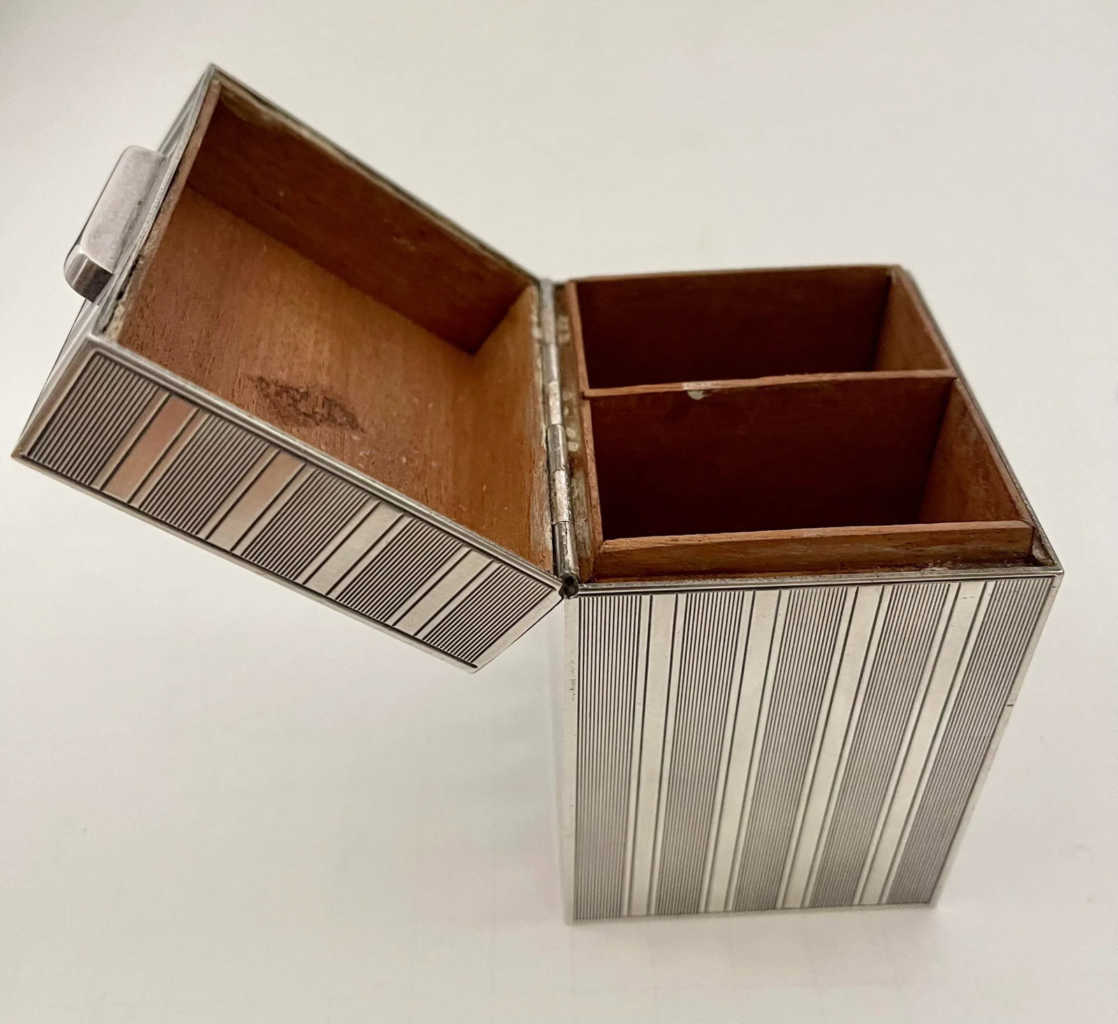 1960s Christian Dior Box Silver Metal - 11