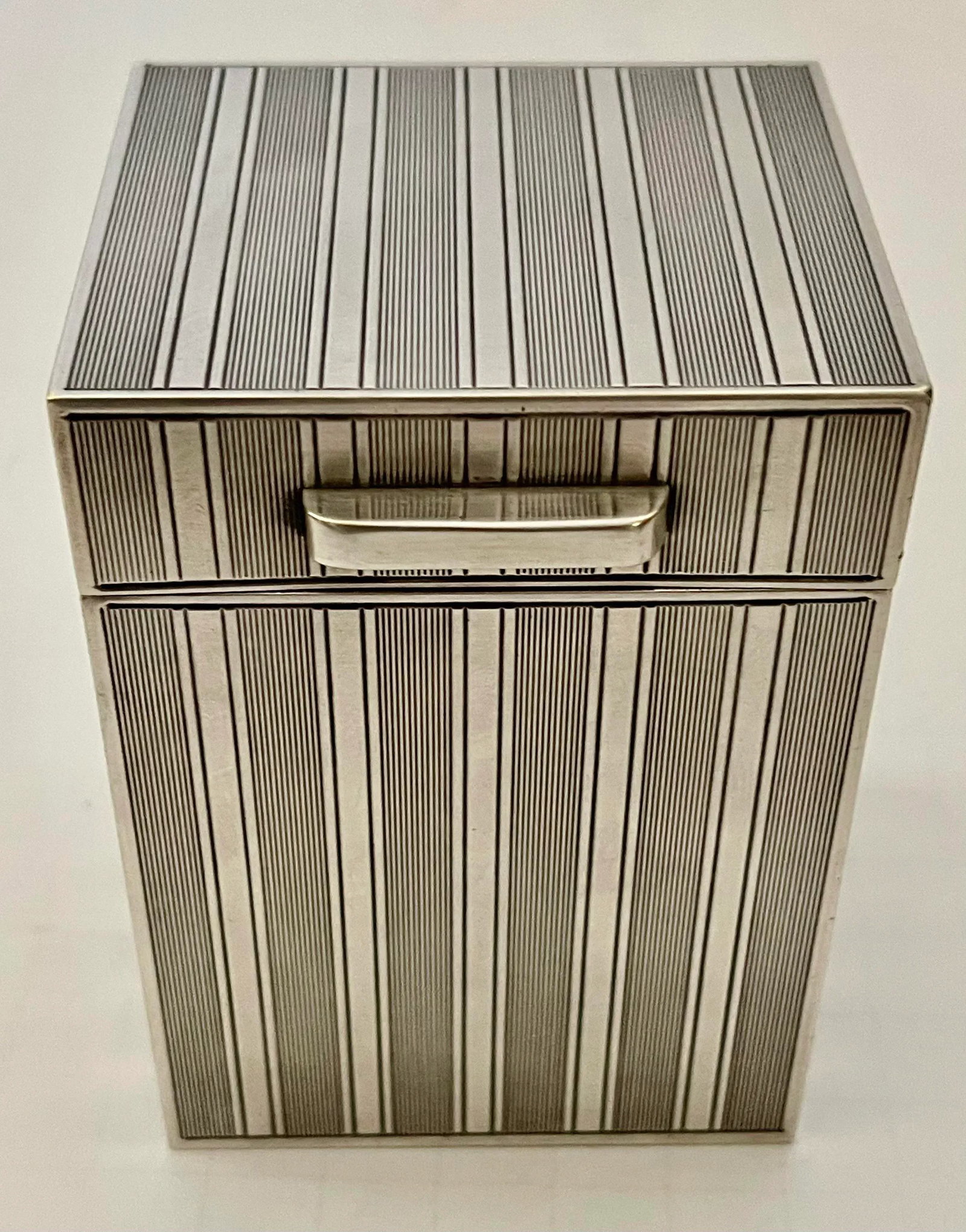 1960s Christian Dior Box Silver Metal - 2