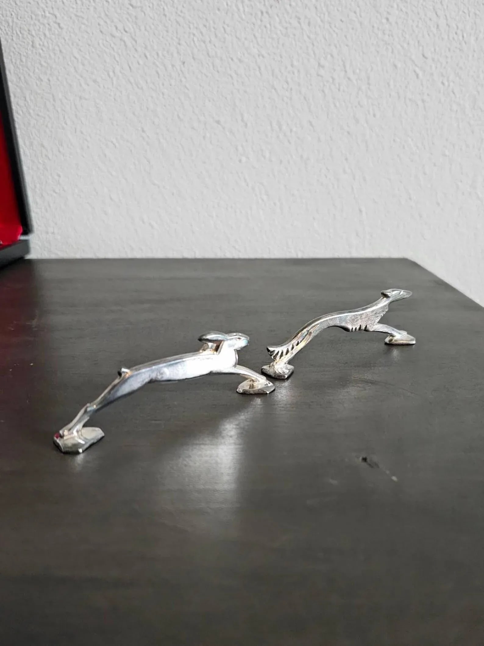 Vintage French Art Deco Benjamin Rabier Knife Rests - Set of 12 - 7