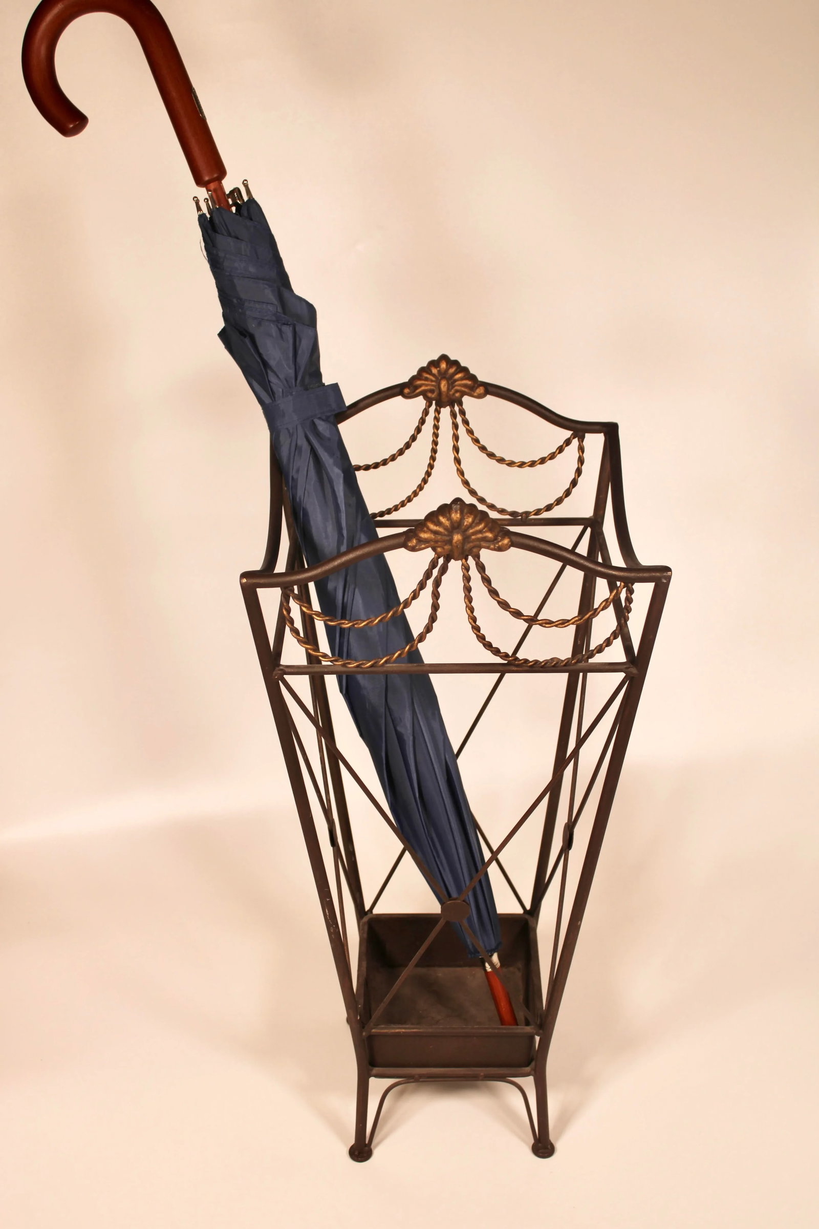 Renaissance Revival Iron Umbrella Stand - 12