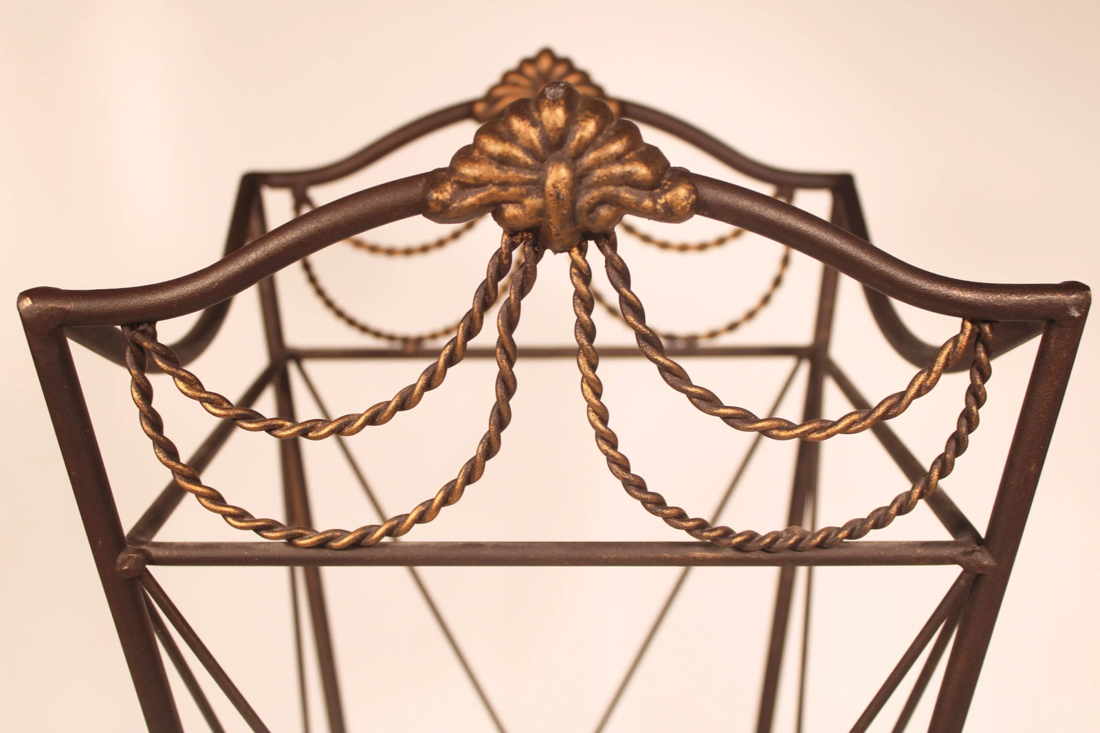 Renaissance Revival Iron Umbrella Stand - 6