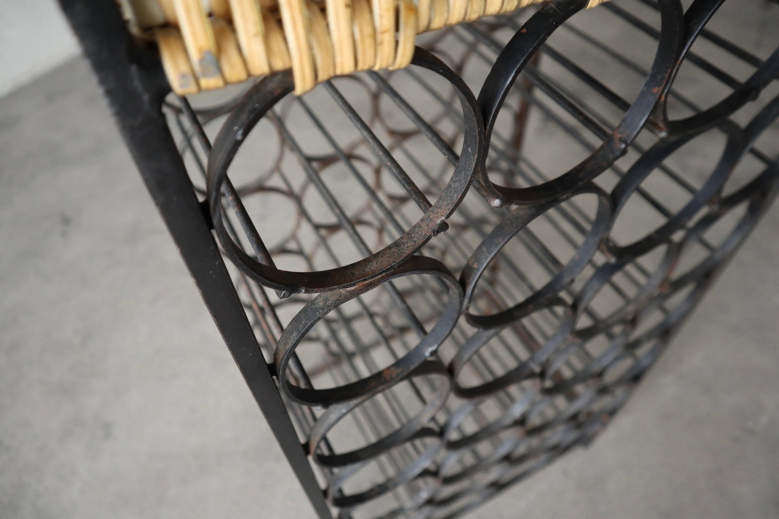 Mid Century Arthur Umanoff 28 Bottle Wine Rack - 5