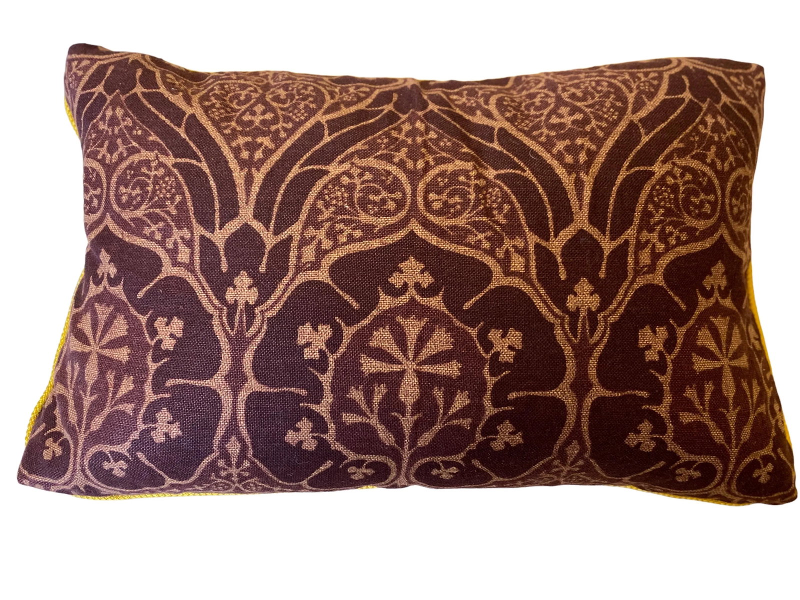 Morris & Co. Voysey Turkish Corner Pillow, Large Lumbar 15" X 22" - 7