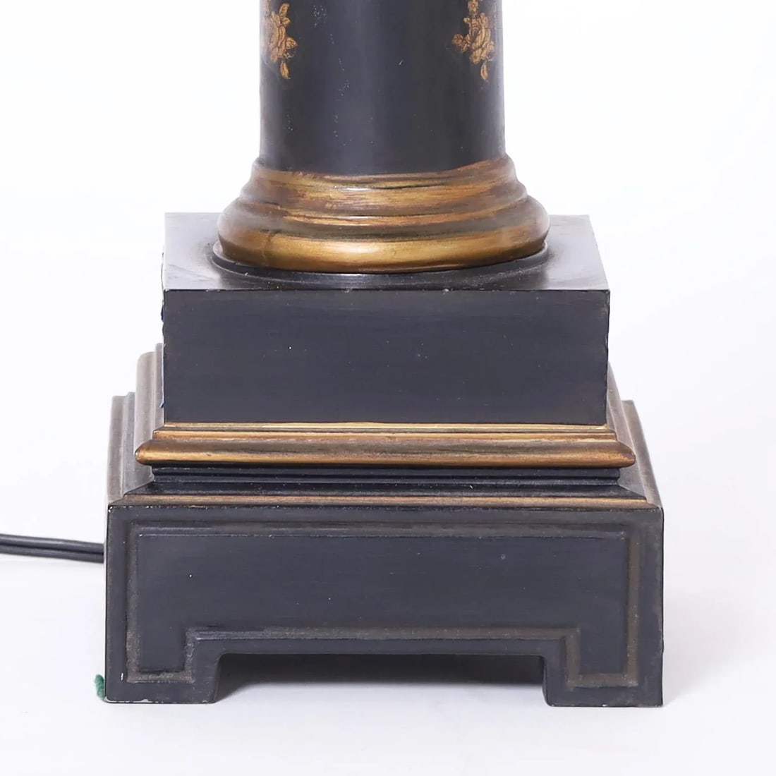 1930s Vintage English Tole Desk Lamp - 5