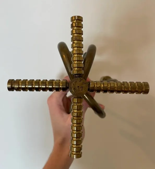1910s Brass Candelabra - 6