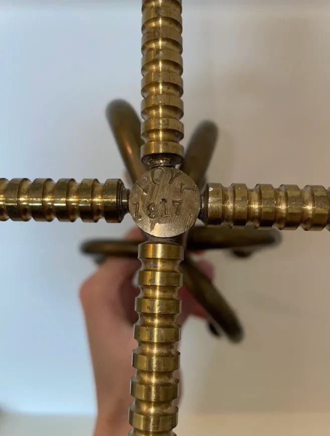 1910s Brass Candelabra - 8