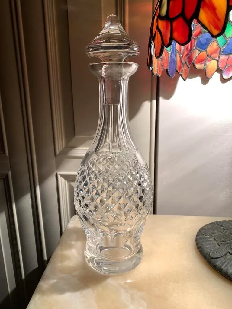 Circa 1970 Waterford Colleen Crystal Decanter - 10