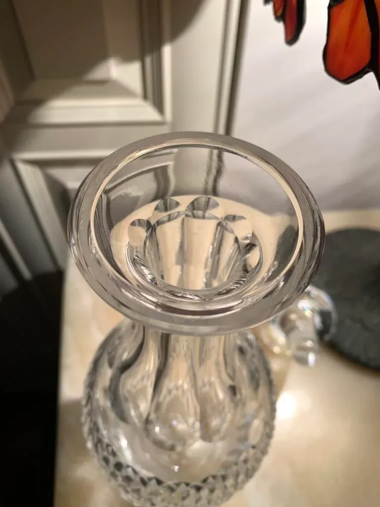 Circa 1970 Waterford Colleen Crystal Decanter - 3