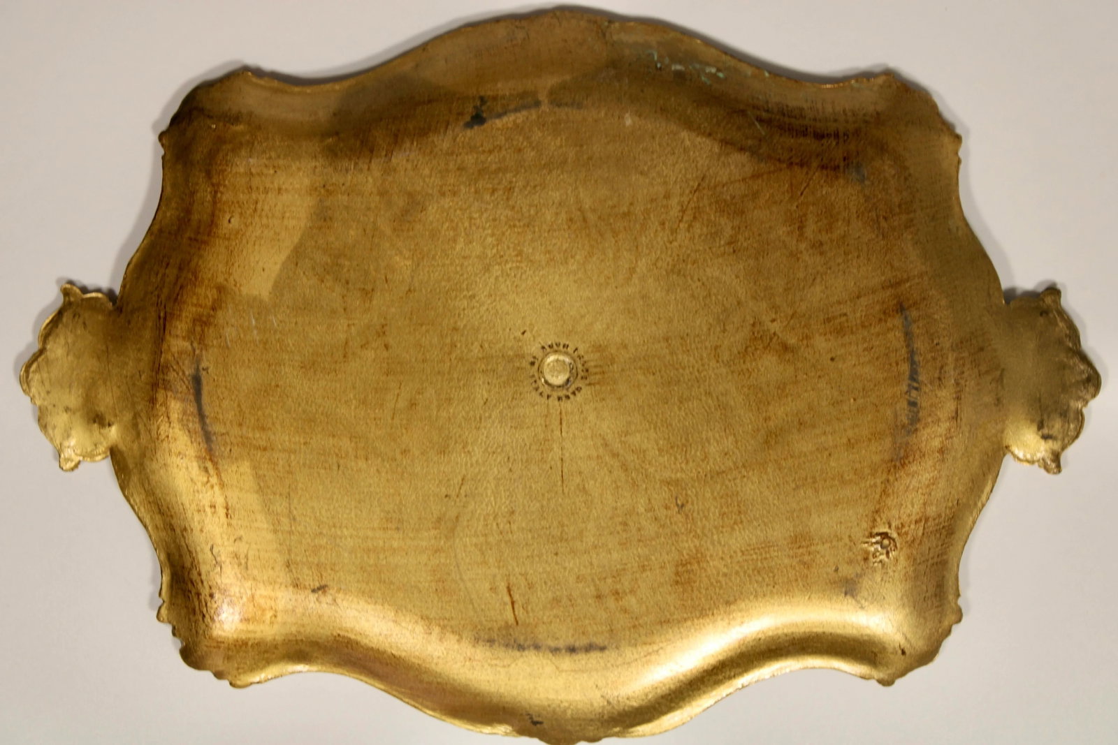 Mid Century Italian Florentine Gilded Tray - 7