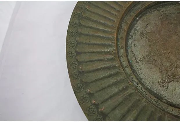 Antique Copper Elephant Bowl - 7
