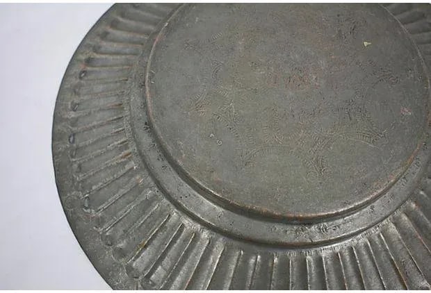 Antique Copper Elephant Bowl - 9