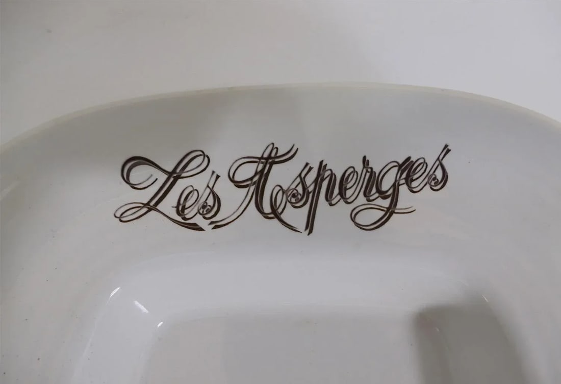 French Asparagus Serving Platter - 3