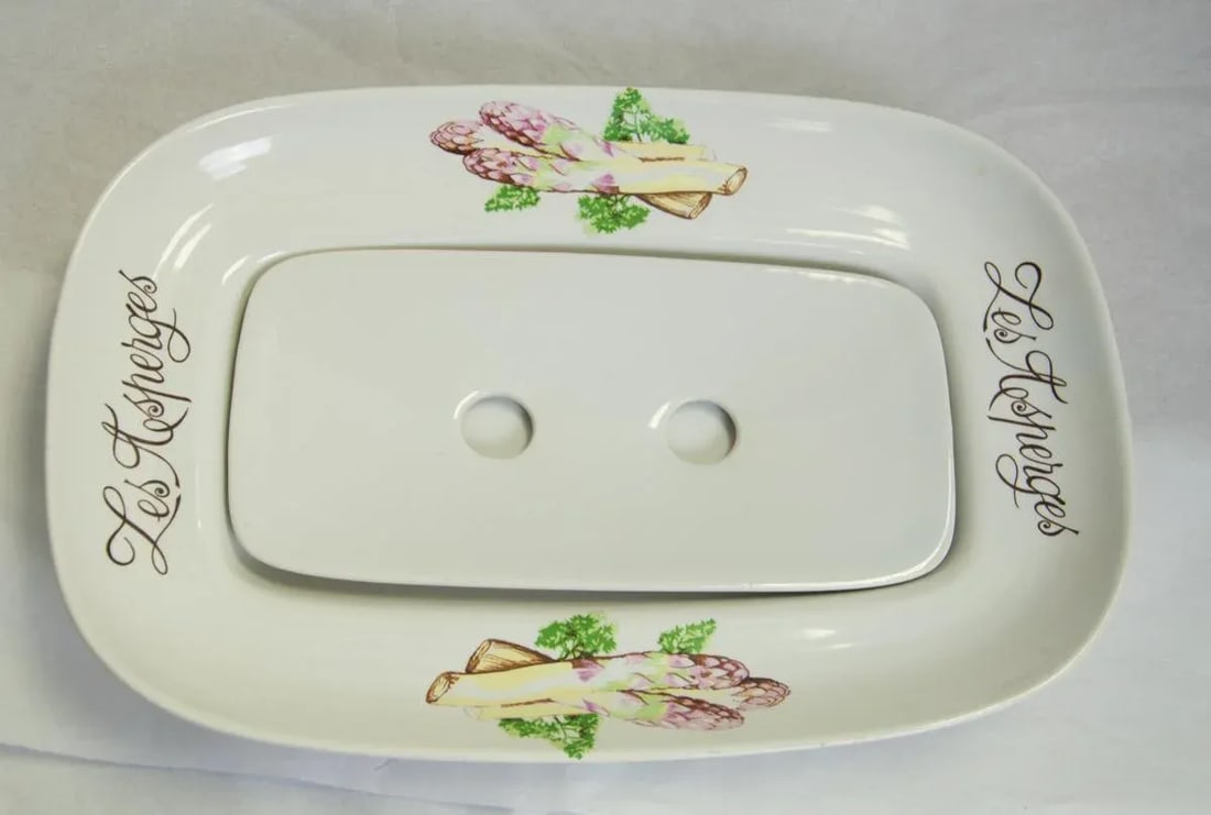 French Asparagus Serving Platter - 4
