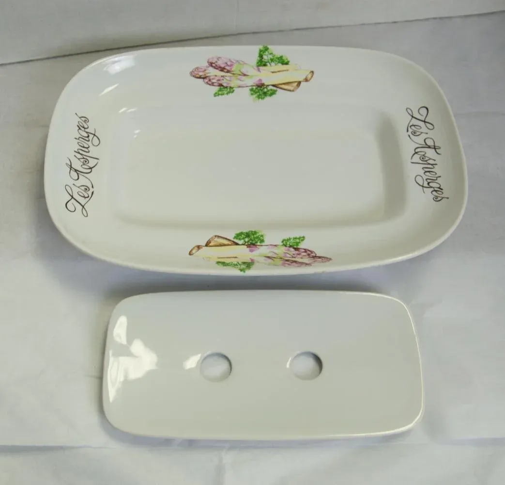 French Asparagus Serving Platter - 7