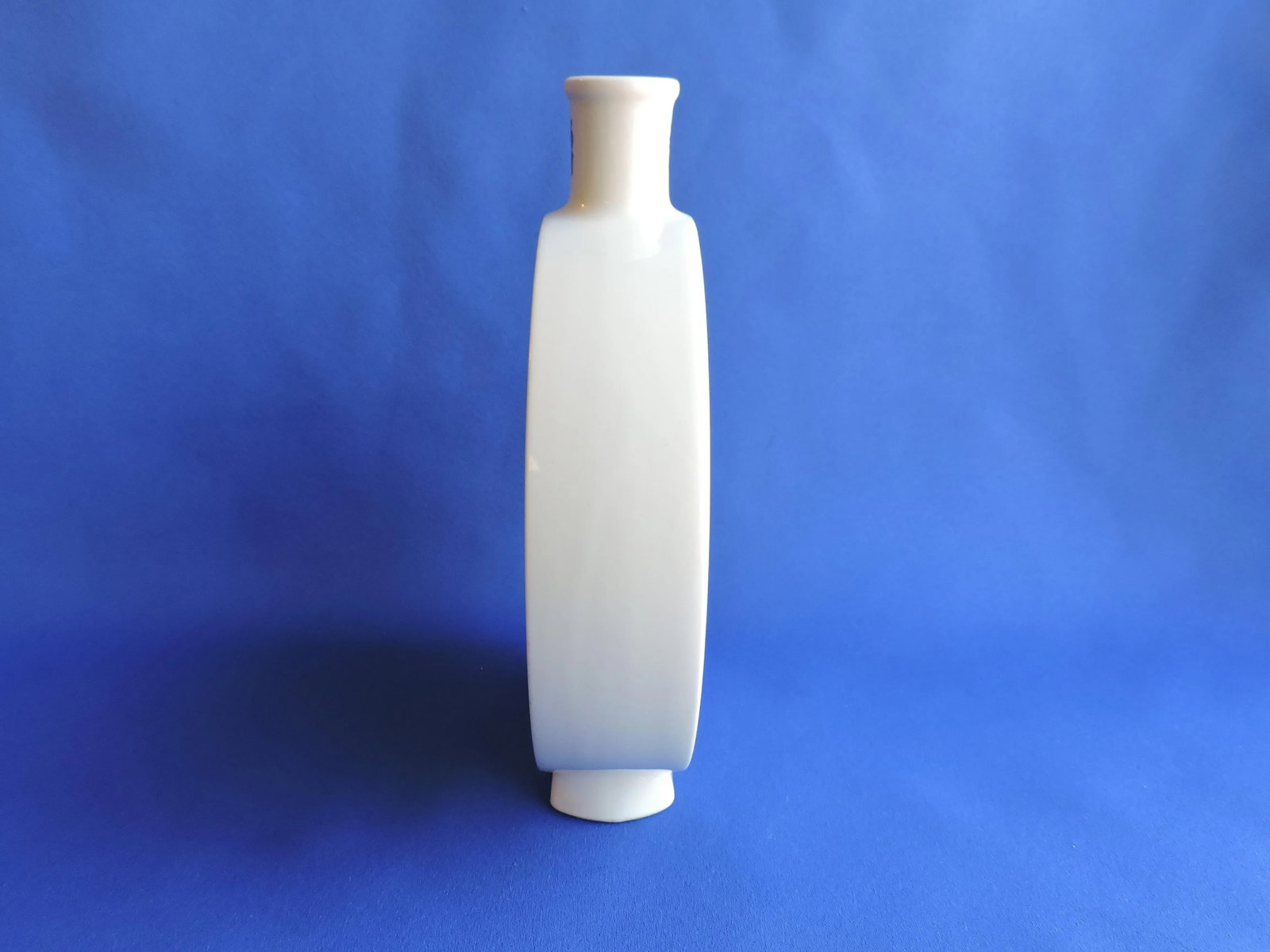 Vintage 70's Kutani Ware Hokusai Wave Moon Flask Yunomi Japanese Porcelain - 4