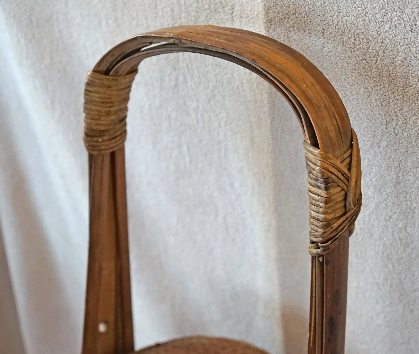 Late 19th Century Antique Chinese Storage Basket - 2