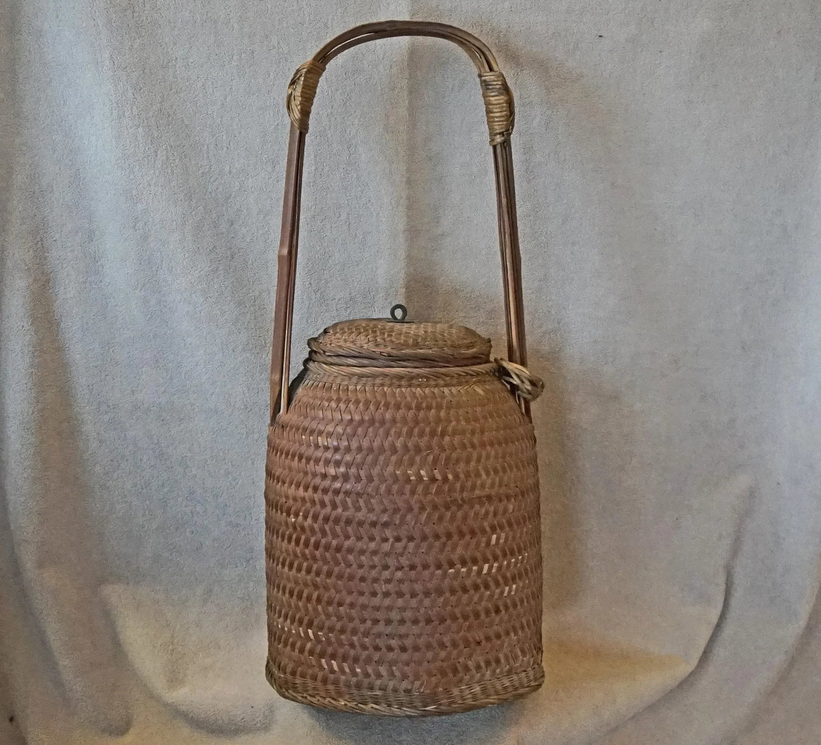 Late 19th Century Antique Chinese Storage Basket - 6