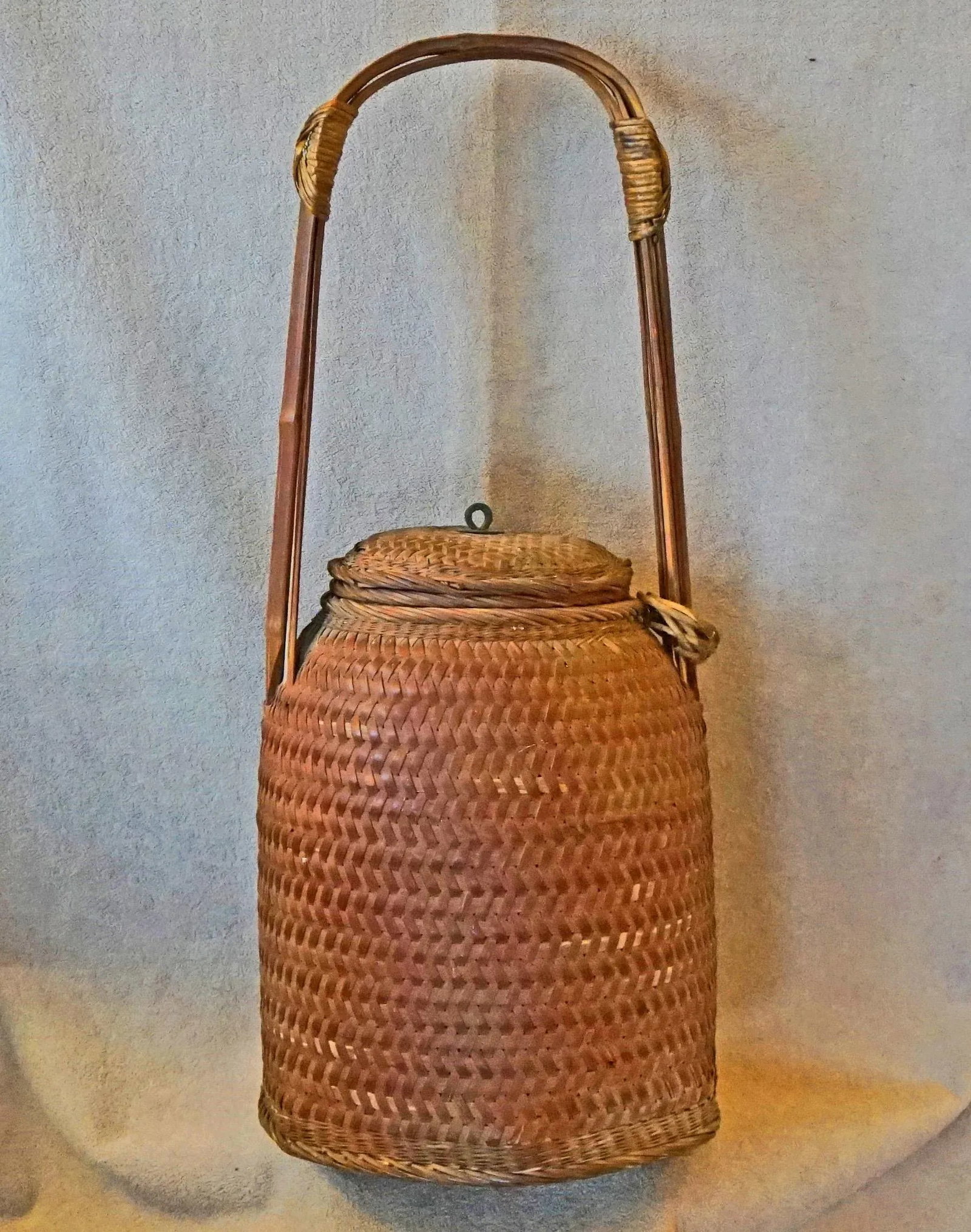 Late 19th Century Antique Chinese Storage Basket - 7