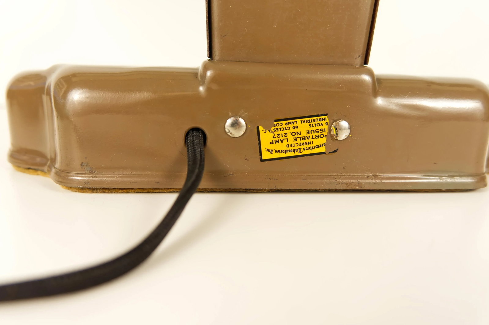 Art Deco Style Industrial Era Metal Desk Lamp Rewired - 8