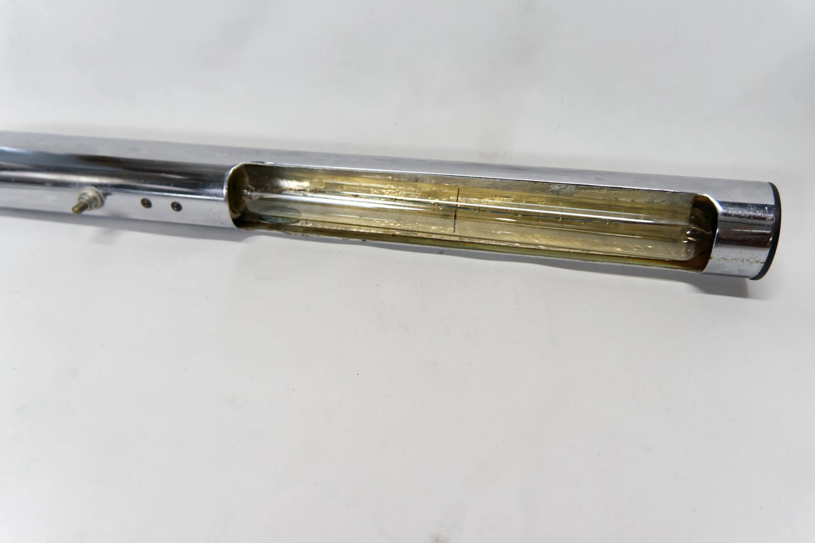 1970s Paul Mayen Style Tubular Chrome Floor Lamp - 4