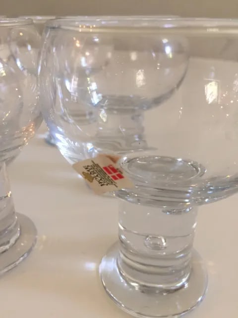 Holmegaard Danish Whisky Glasses & Decanter-Set of 8 - 4
