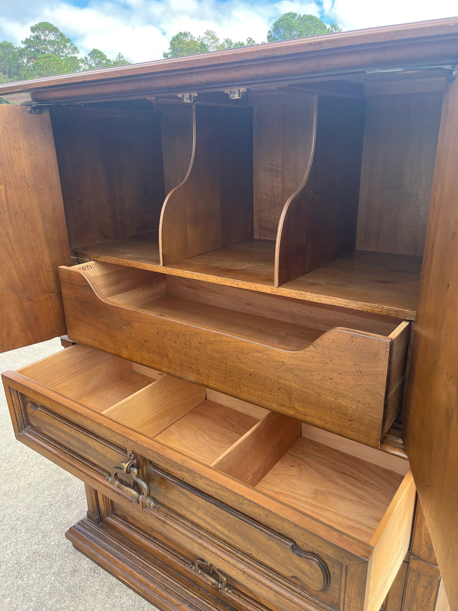 1970s Drexel Heritage Highboy - 5