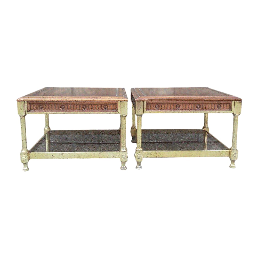 Maison Jansen Style Regency Low End Tables-A Pair (1 of 5)
