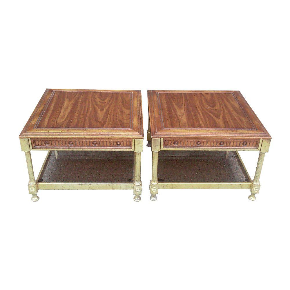 Maison Jansen Style Regency Low End Tables-A Pair - 2