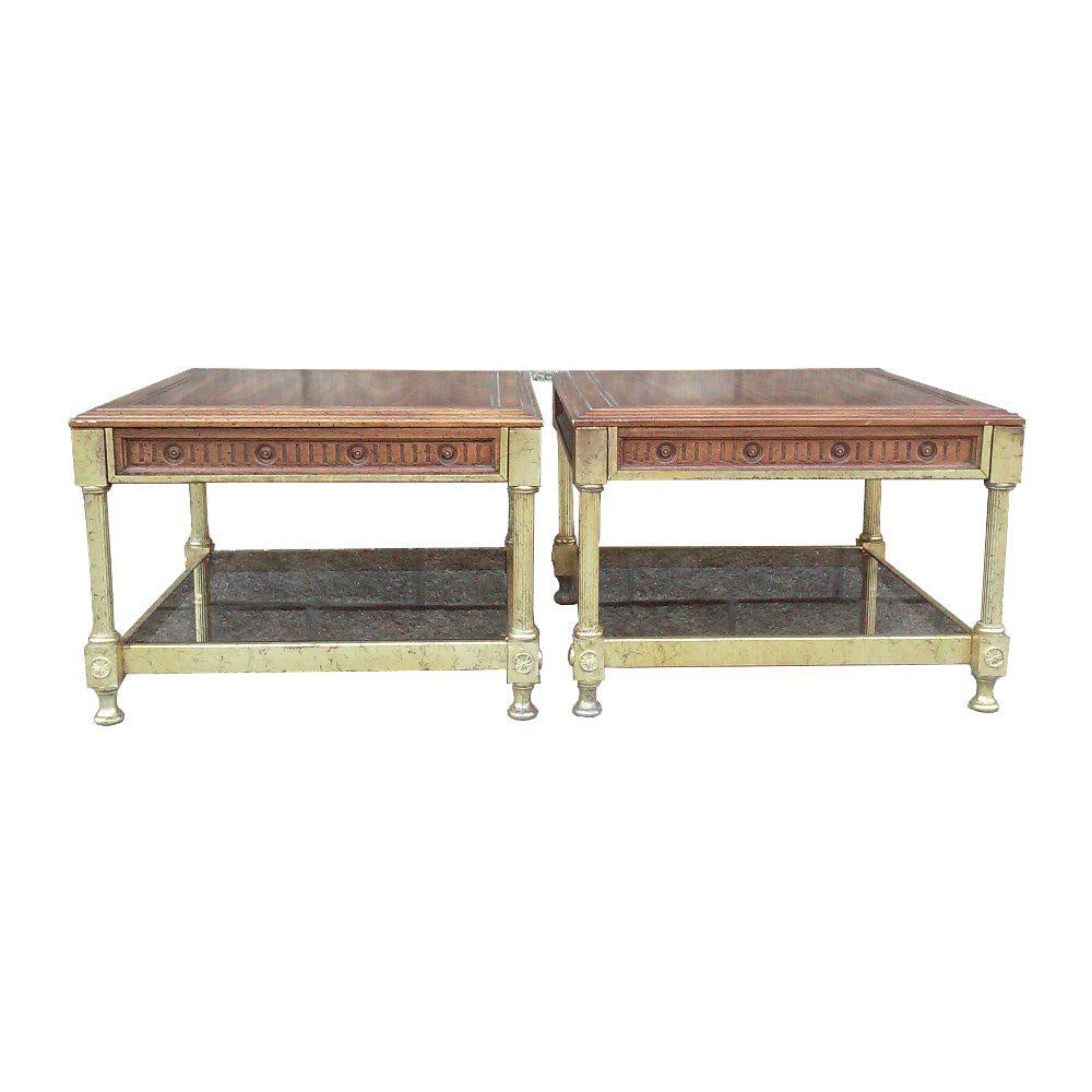 Maison Jansen Style Regency Low End Tables-A Pair - 5