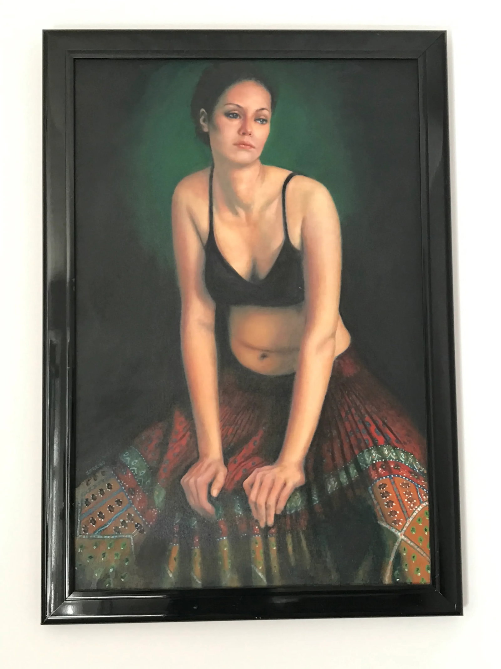2007 Realist Oil on Canvas Portrait Painting by Al Zerries, Framed - 6